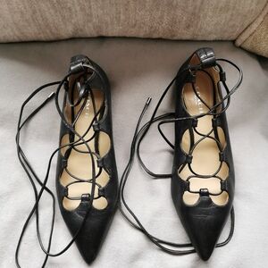 Coach size 7 Justin Gladiator flats